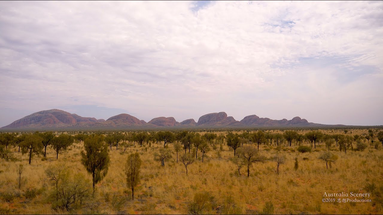 4K Kata Tjuta  Northern Territory AUSTRALIA Part 2 オーストラリア