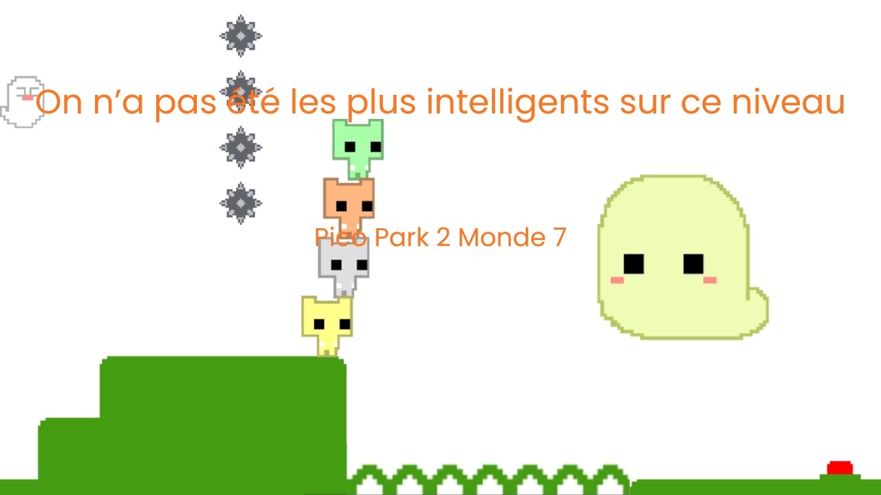 On n'a pas été les plus intelligents sur ce niveau (Monde 7 Pico Park 2 #4)