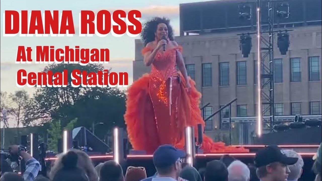 DIANA ROSS “Live at Michigan Central Station” in Detroit, MIchigan  on June 6, 2024