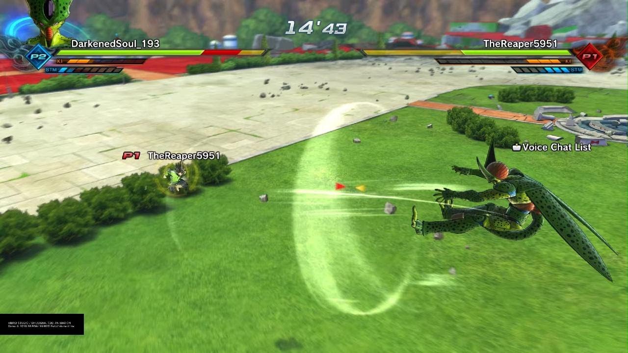 DRAGON BALL XENOVERSE 2 Vegeta vs Cell