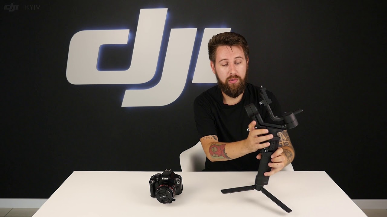 Обзор, распаковка, настройка тест DJI Ronin-SC от DJI KYIV | ODESA