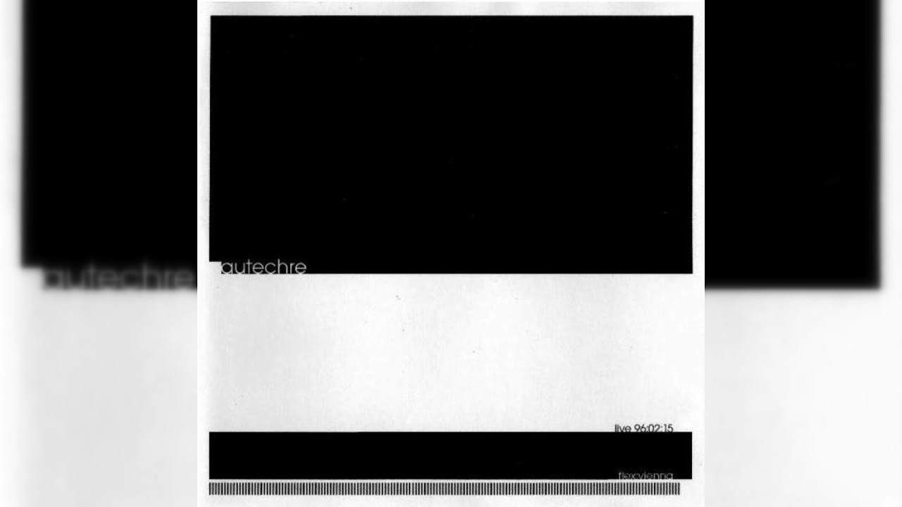 Autechre - Live 96:02:15 Flex:Vienna [2002]