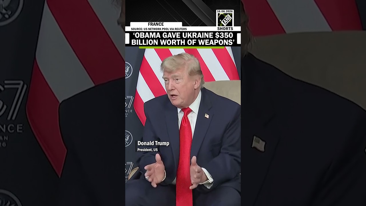 &lsquo;Obama gave Ukraine $350 billion worth of weapons&rsquo;, says U.S. President Donald Trump