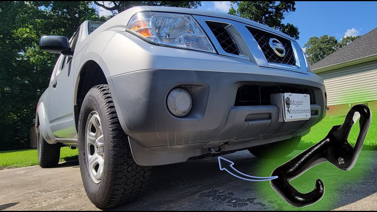 How to Install a Tow Hook for Nissan Frontier/Xterra/Pathfinder