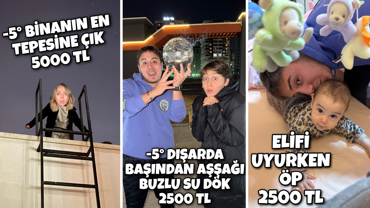 -5 DERECEDE BİNANIN EN TEPESİNE ÇIK !! ZARFI ÇEK PARAYI KAZAN