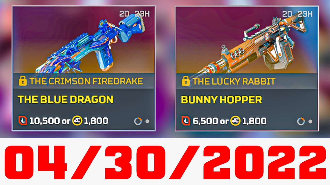 NEW FEATURED TAB OFFERS STORE ROTATION 30th of April 2022 × Apex Legends