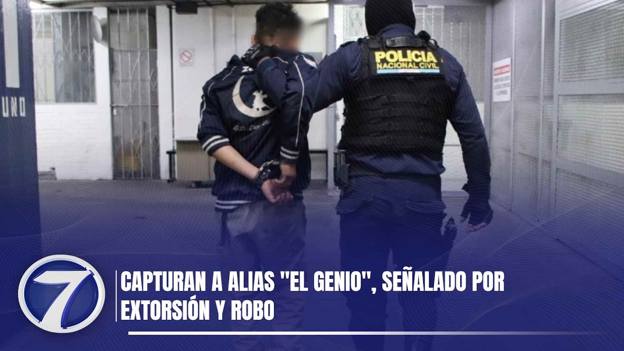 Capturan a alias 