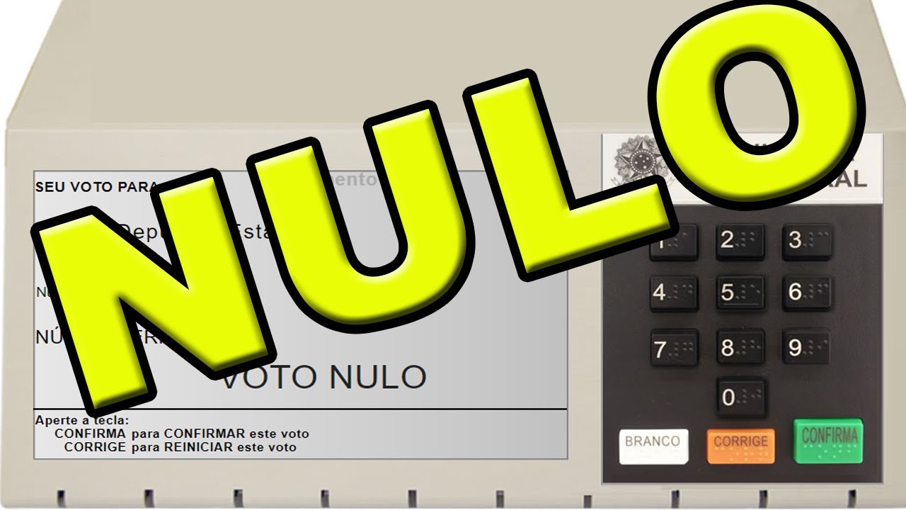 Como votar NULO ou EM BRANCO - Anular o voto: Eleições 2022