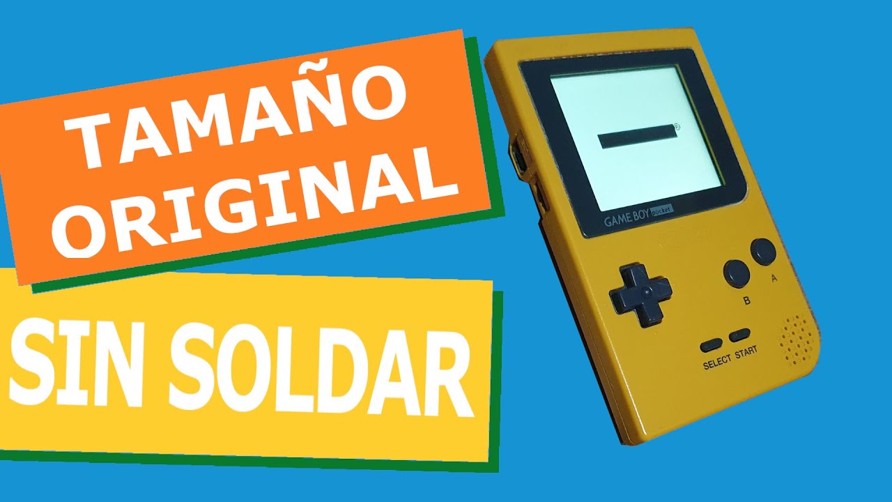 Instalar pantalla IPS - Game Boy Pocket