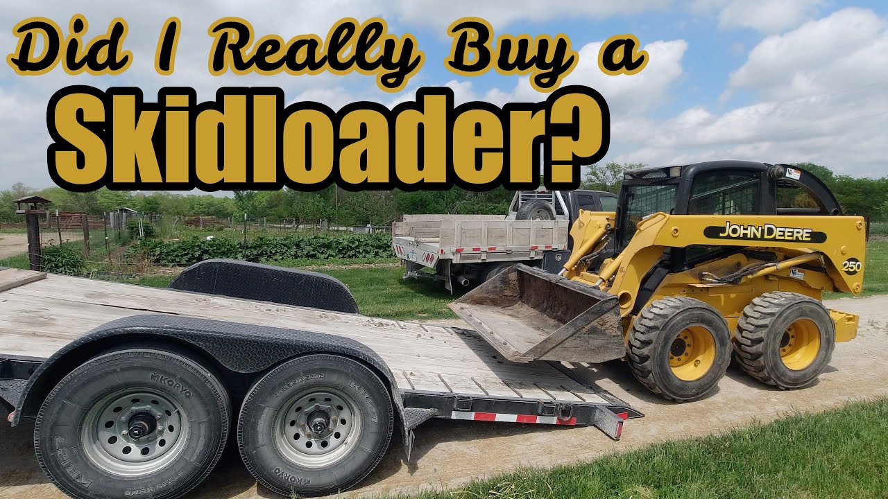 A Beginning Farmer Buys a John Deere 250!