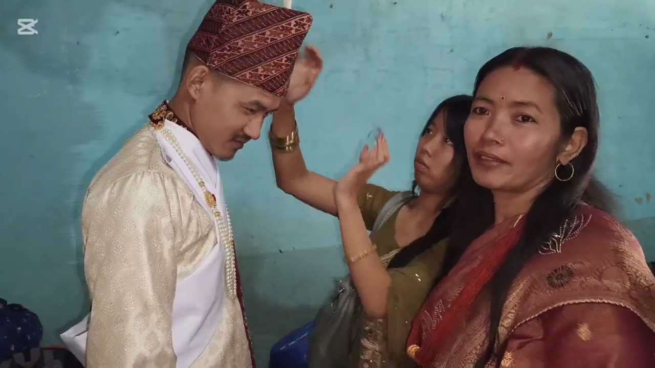 दमौली बेलबास मा भाई को बिवाह मा #lmghale 