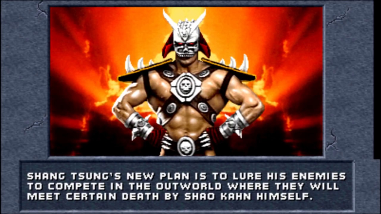 Mortal Kombat 2 intro (ARCADE  HD).