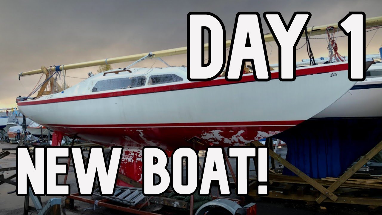 Sailing with Elli: Day 1 - New boat!
