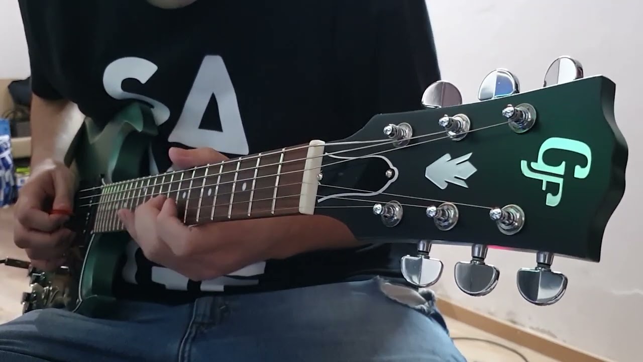 Santiago Pagura - Garcia Facal SG w/P90s Alnico 4