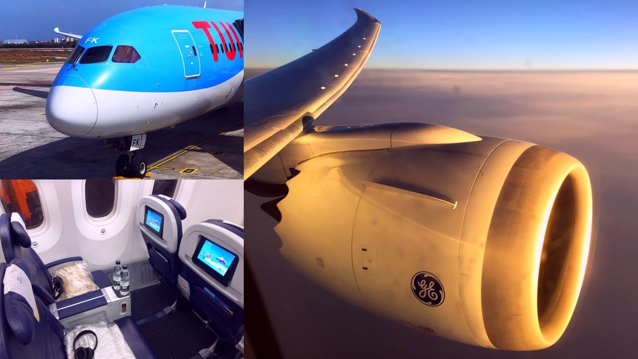Curaçao - Amsterdam TUI Airlines Boeing 787-8 Dreamliner in Deluxe Class (Premium Economy)
