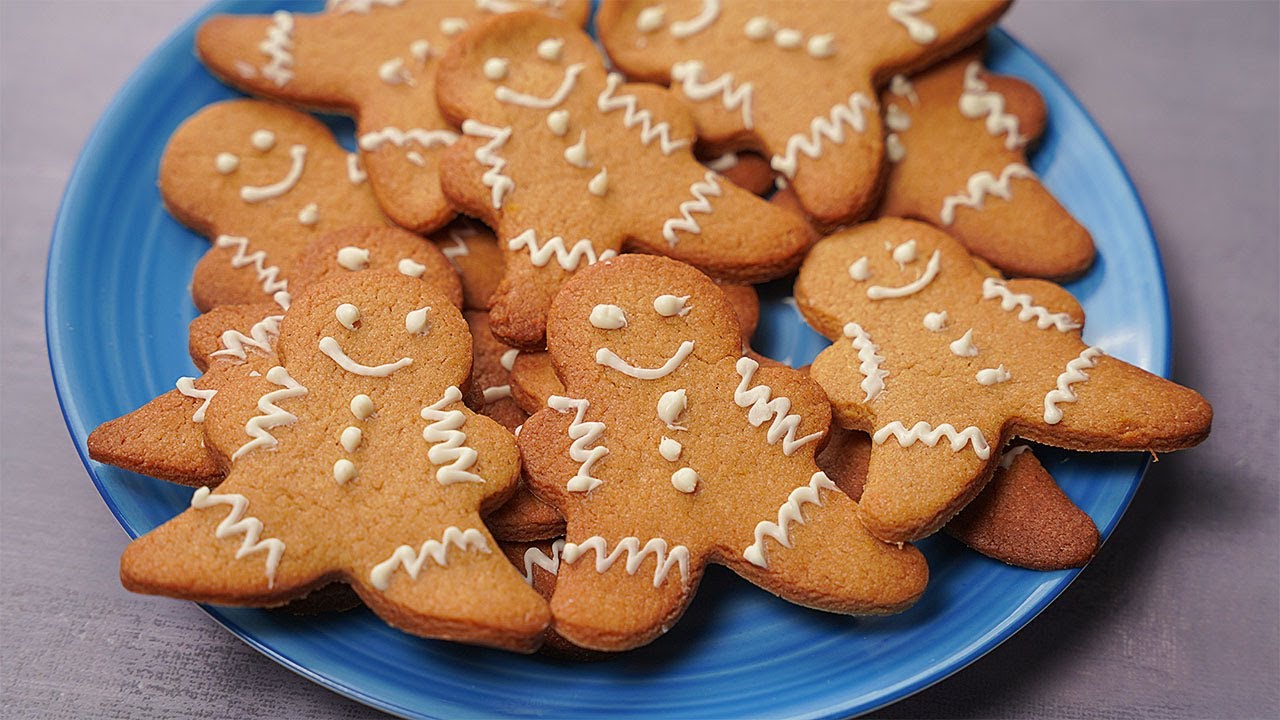 Gingerbread Cookies For Christmas | Gingerbread Man Cookies Recipe | Yummy
