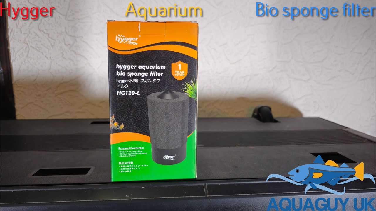 Гибридный губчатый фильтр для аквариума Hygger
