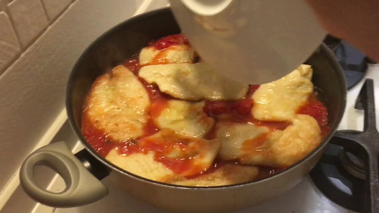 Petti di pollo alla pizzaiola