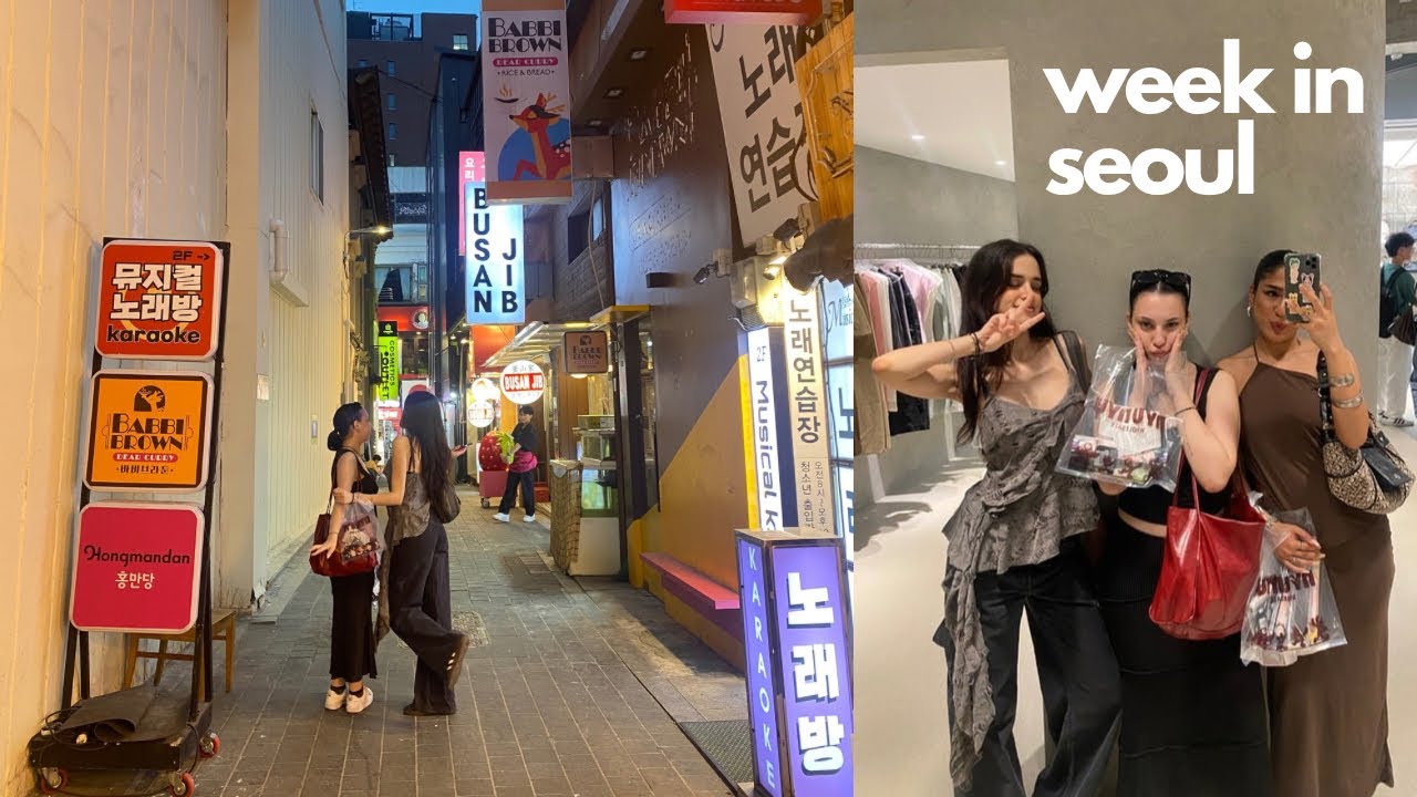 a week in my life in seoul | korea university, cafe hopping, shopping, studying
