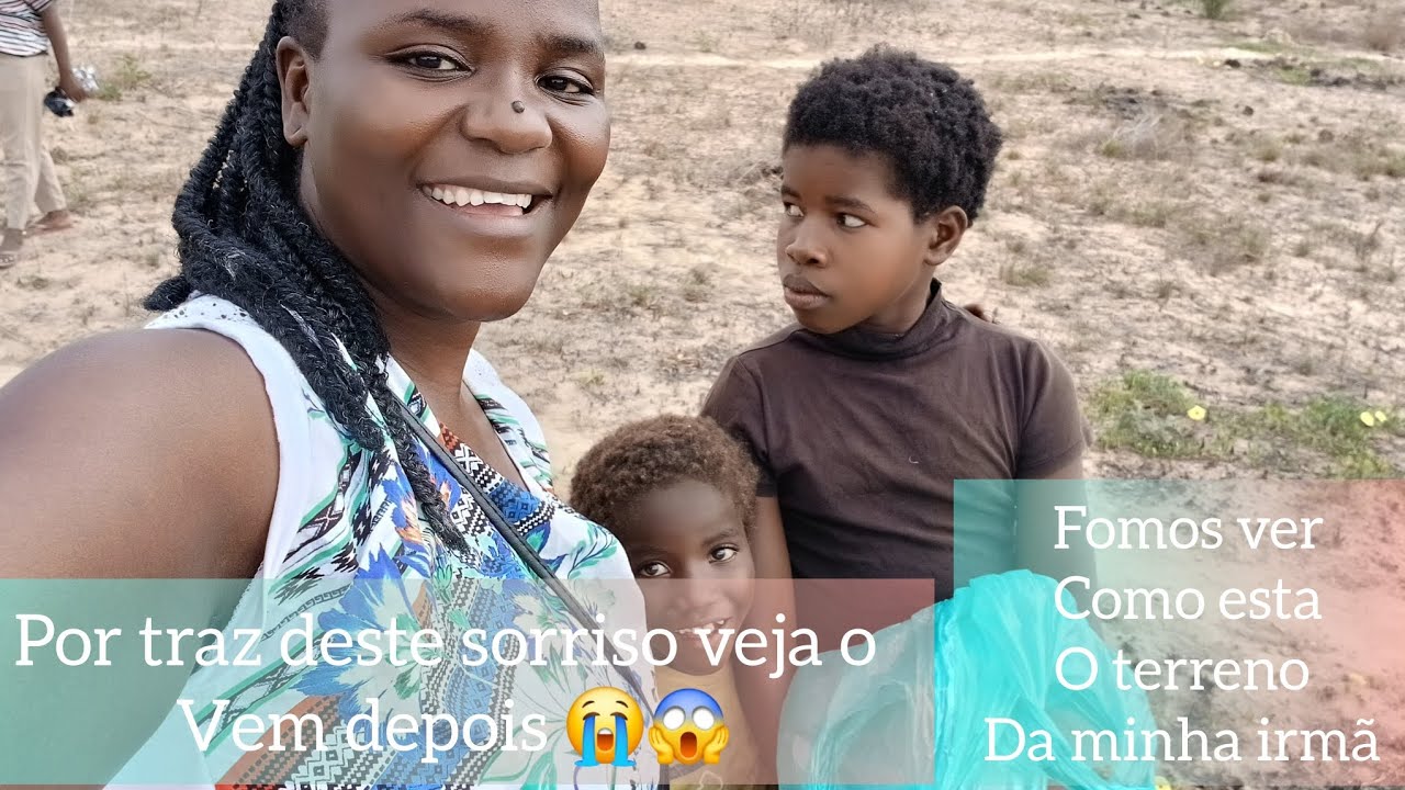 VIDA REAL EM ANGOLA SEM RODEIOS+VISITA NO TERRENO 