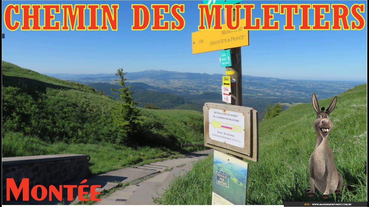 🚀🚀 Mont&eacute;e Chemin des Muletiers ❤️ Puy de D&ocirc;me ❤️
