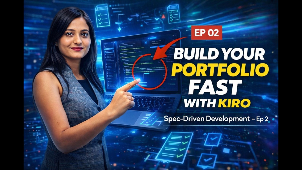Build Your Portfolio Fast | Spec-Driven Development with Kiro