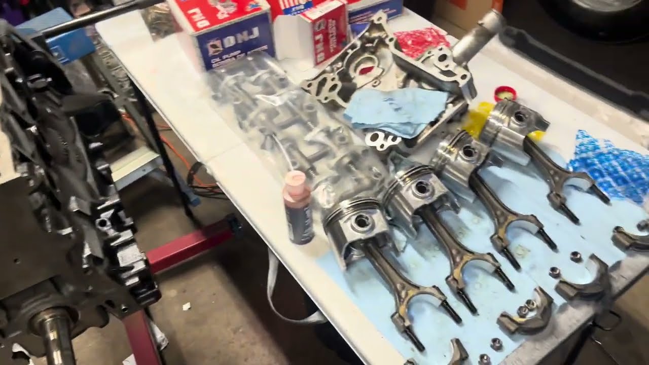 Toyota 22R Rebuild Part 1: Short Block Assembly