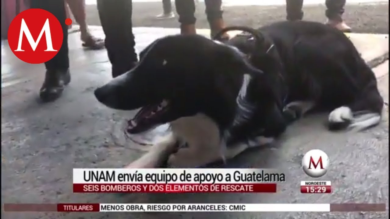UNAM env&iacute;a equipo de apoyo a Guatemala