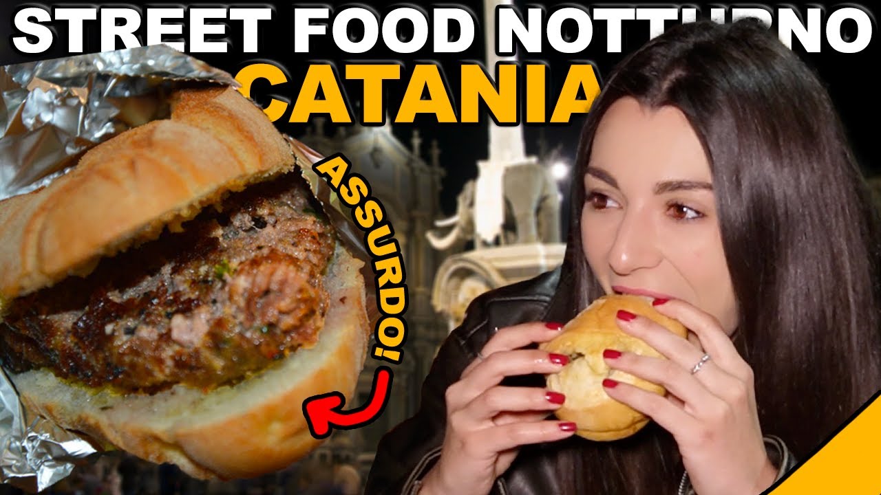 Il Miglior STREET FOOD NOTTURNO di CATANIA