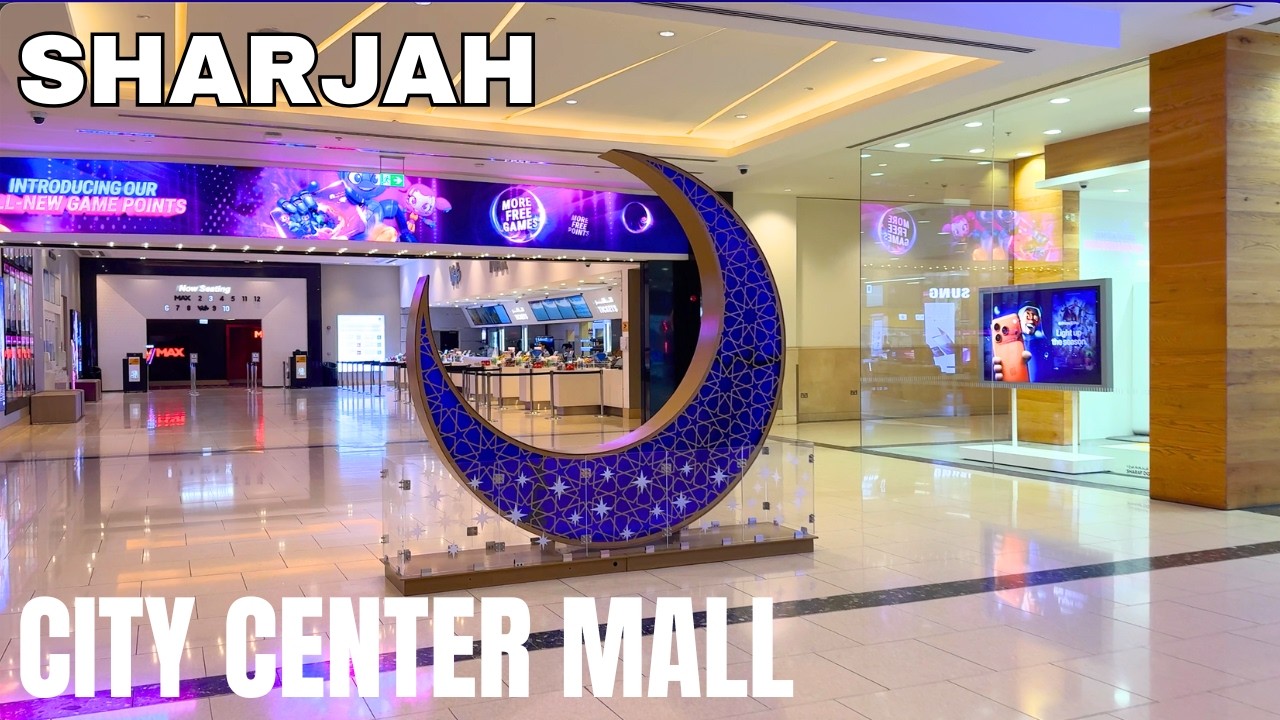 SHARJAH 4k 🇦🇪 | Most Famous City Center Mall Walking Tour