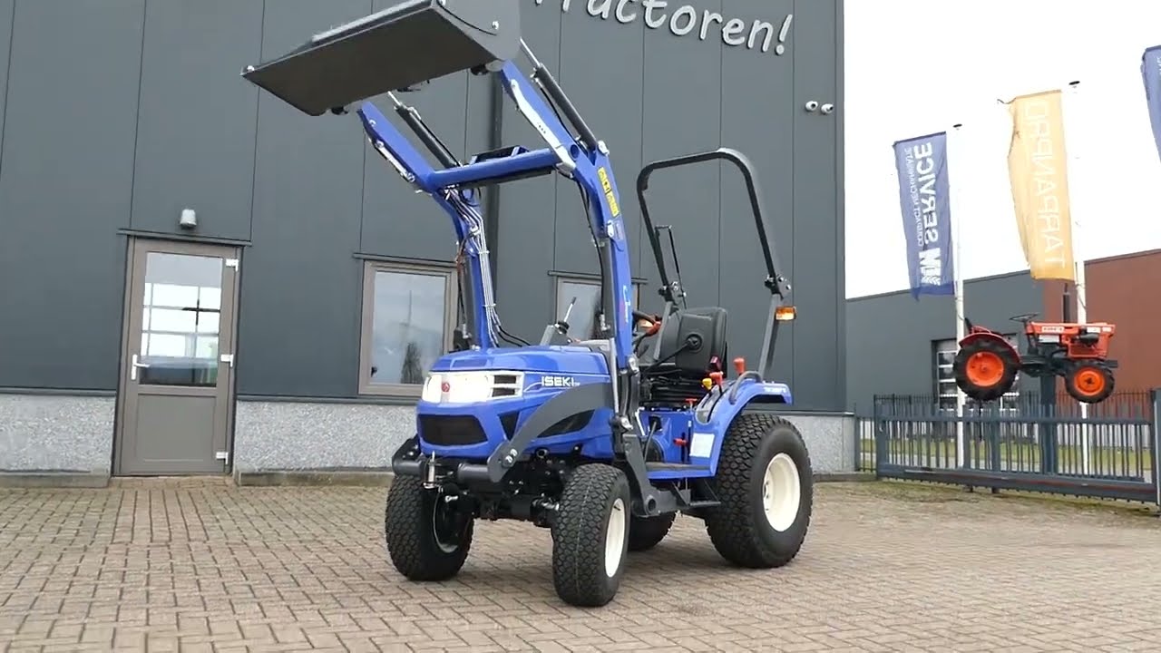 Iseki TM3267E 4wd / 0001 Draaiuren / Voorlader