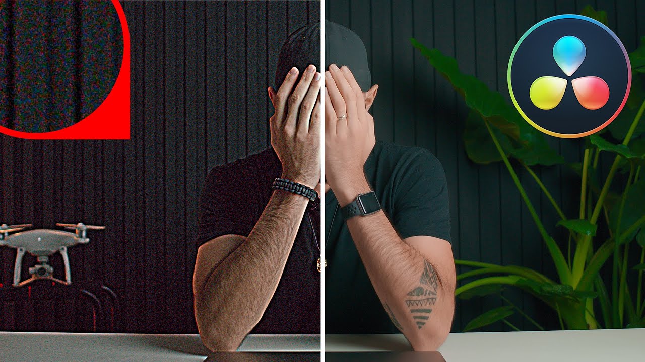 Rimuovere il RUMORE VIDEO - Tutorial Davinci Resolve noise reduction e nitidezza