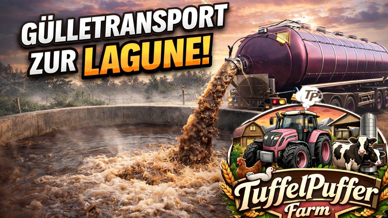 Kuhstall entlasten: Gülle umlagern und den Hof am Laufen halten 🐄TuffelPuffer Farm🚜 |#LS25