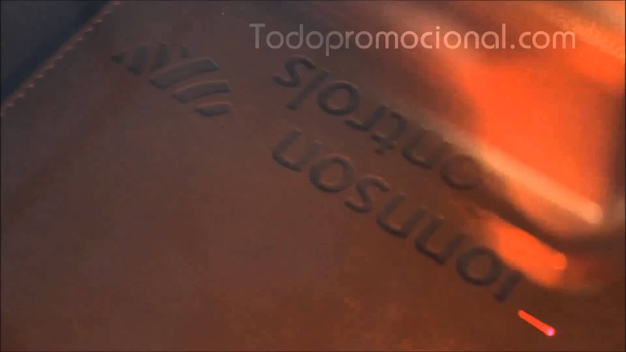 Grabado láser en agendas - Todo Promocional