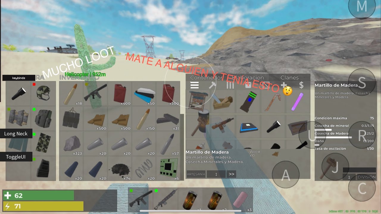 probando hacks para trident survival (DELTA)