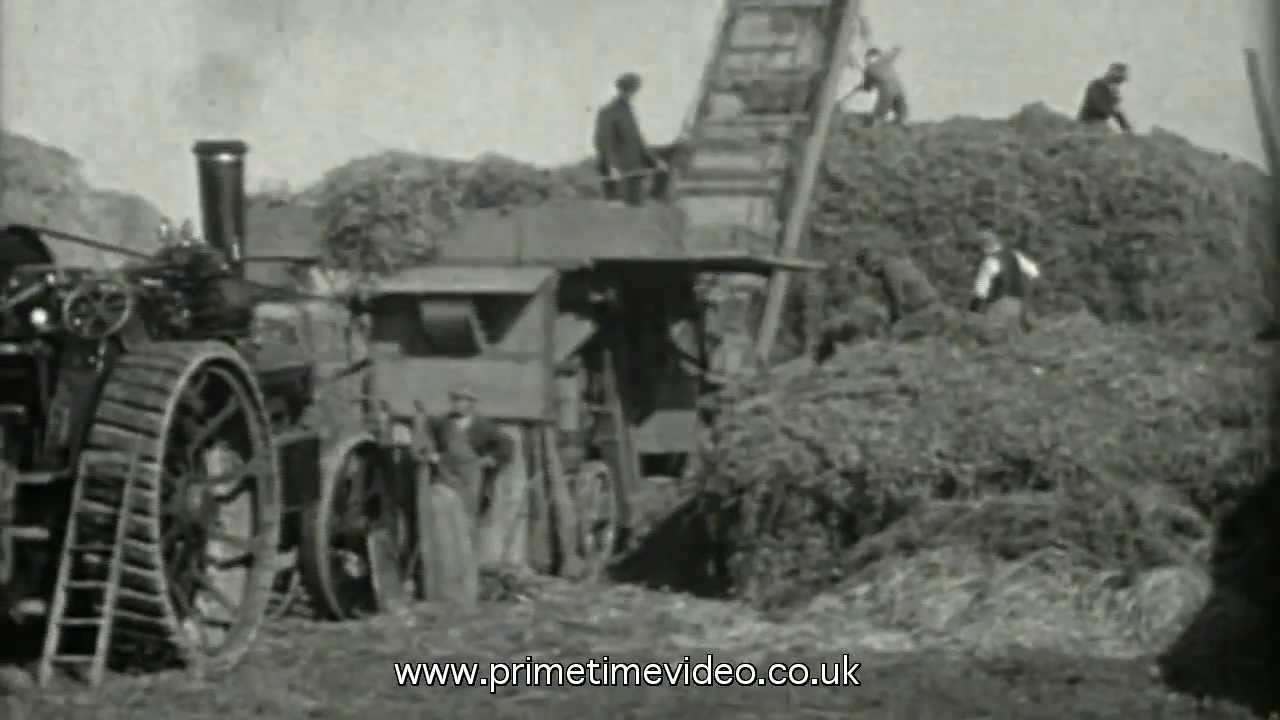 Working tractors and machinery video - Lincolnshire