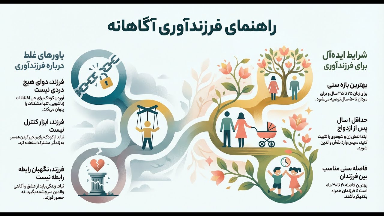باورهای غلط درباره فرزندآوری