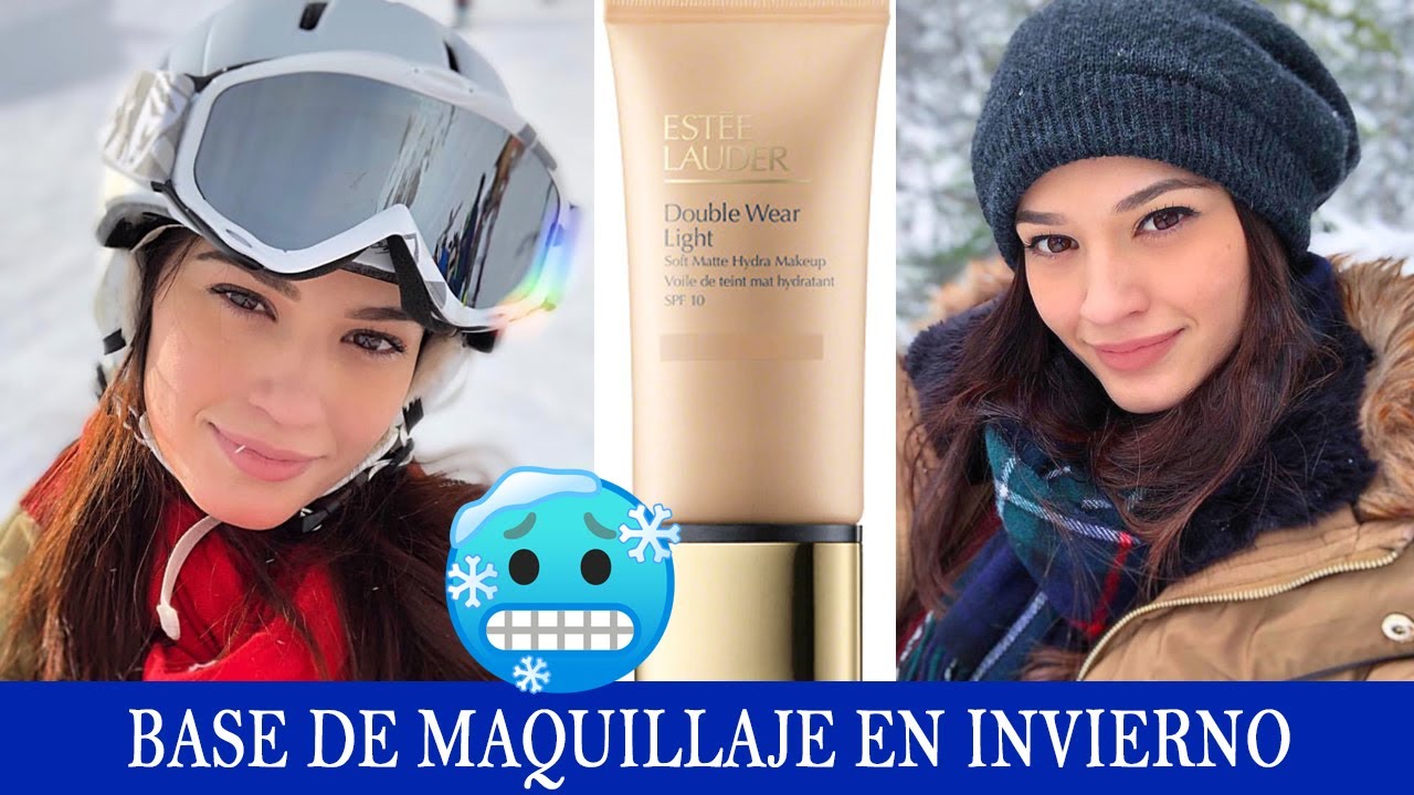 💦❄️😱BASE DE MAQUILLAJE EN INVIERNO (PIEL SECA)💦❄️💦❄️