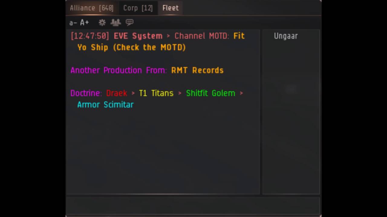 RMT Records Presents: Fit Yo Ship (Check the MOTD)