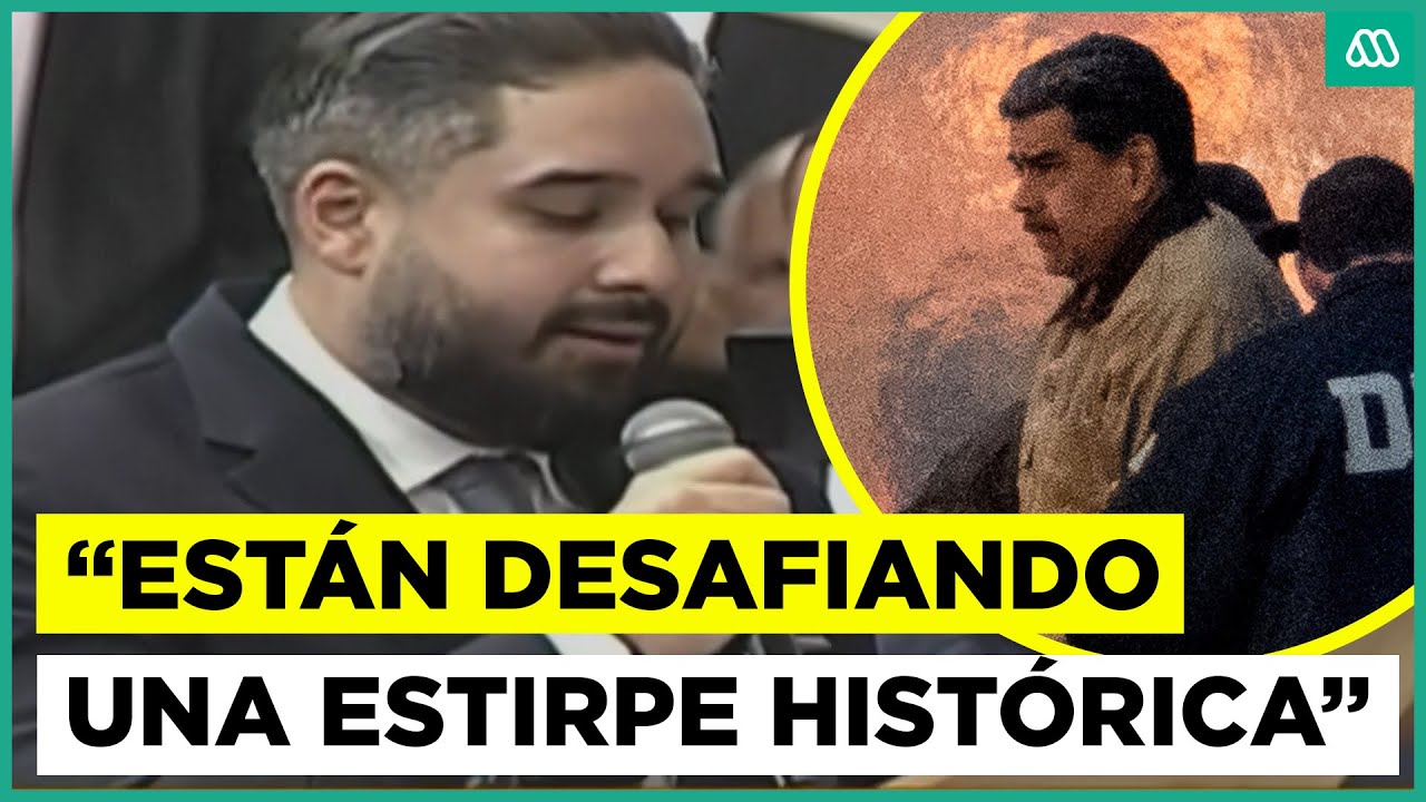 Hijo de Nicolás Maduro critica la captura de su padre ante la Asamblea Nacional de Venezuela