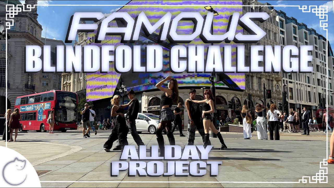 [KPOP IN PUBLIC | BLINDFOLD CHALLENGE | 4K] ALLDAY PROJECT - ‘FAMOUS’ Dance Cover | LONDON