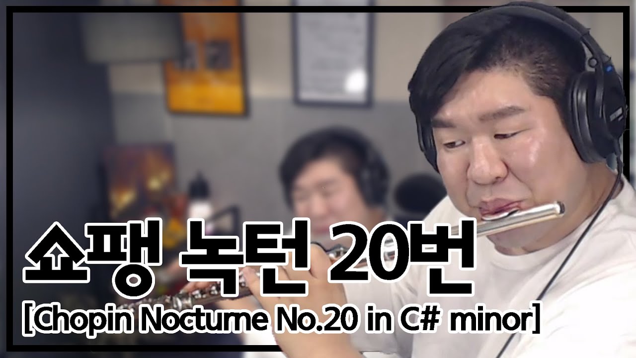 쇼팽 녹턴 20번 [Chopin Nocturne No.20 in C# minor] FLUTE