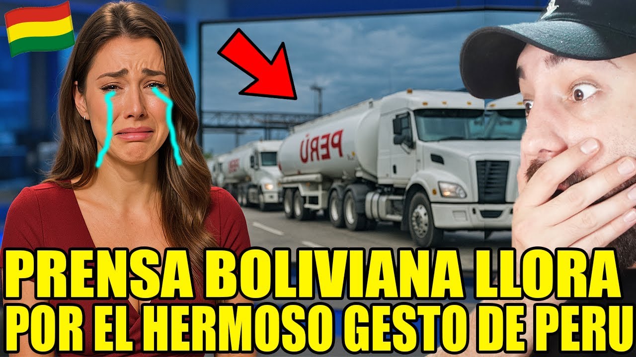 Prensa BOLIVIANA LLORA por el HERMOSOS GESTO del PERÚ a BOLIVIA!!