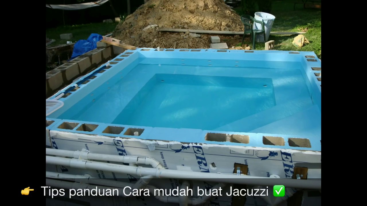 CARA MUDAH BUAT JACUZZI | Budi's Pool Info
