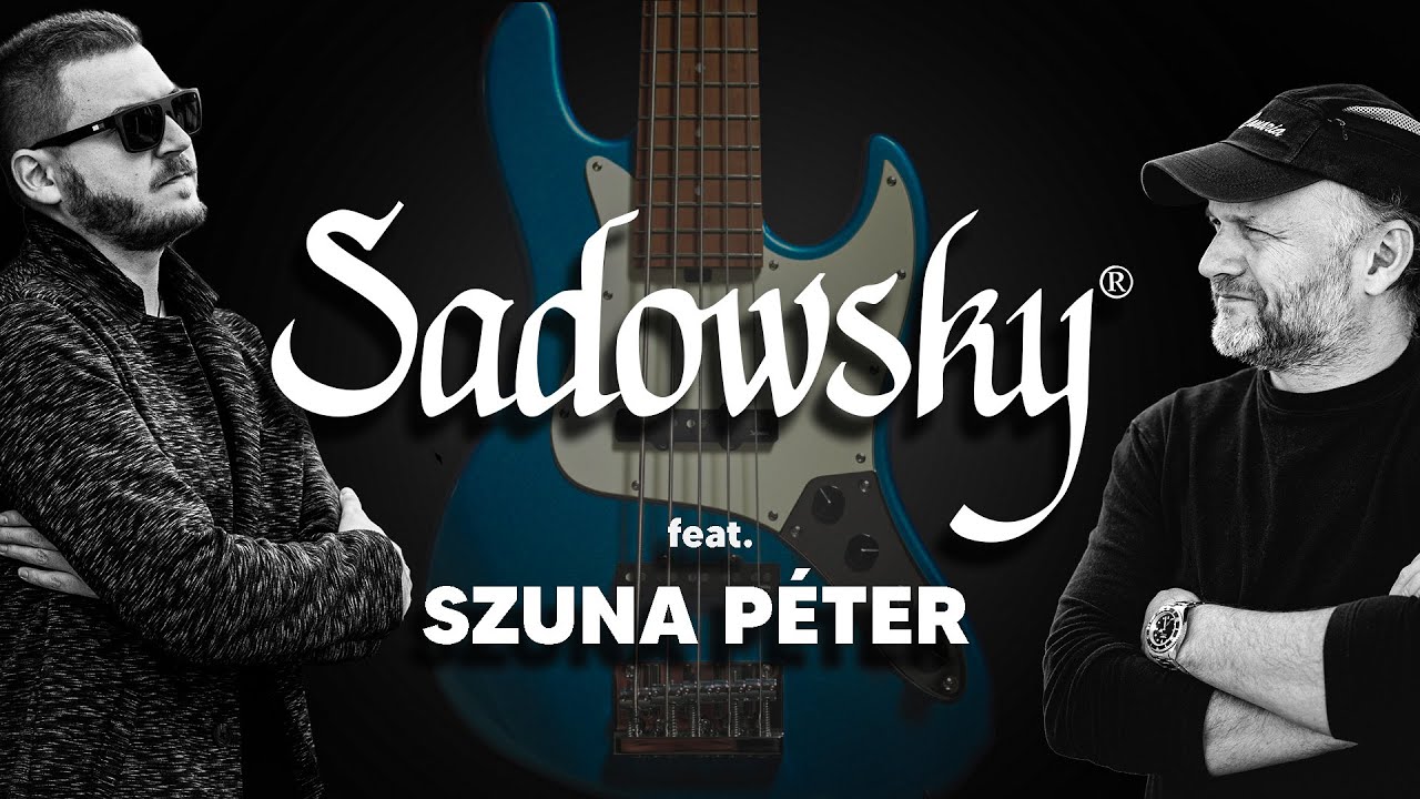 Sadowsky basszusgit&aacute;rok | Teszt Szuna P&eacute;terrel 🎸 (eng subs)