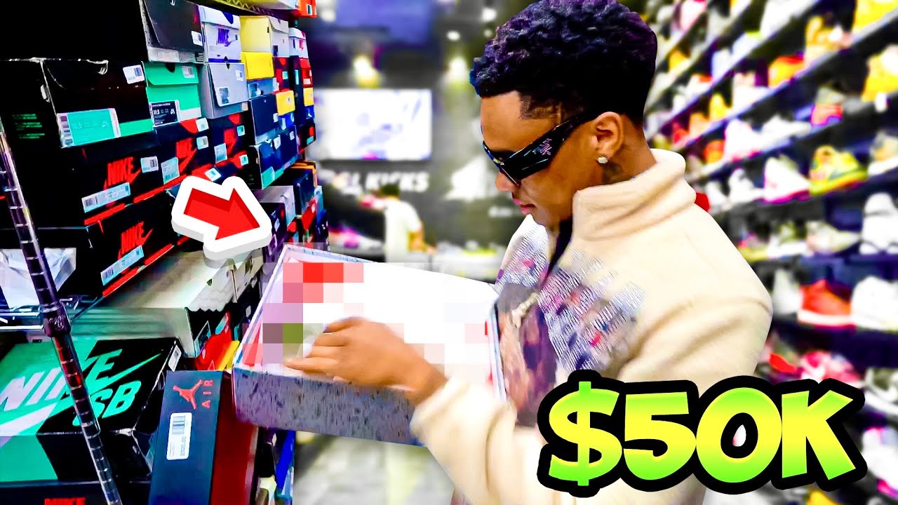 ДЖЕЙ! ОТПРАВЛЯЕТСЯ НА ШОПИНГ НА 50 000 ДОЛЛАРОВ В COOL KICKS!