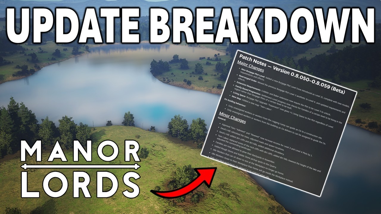 Major Changes in the Latest Manor Lords Update