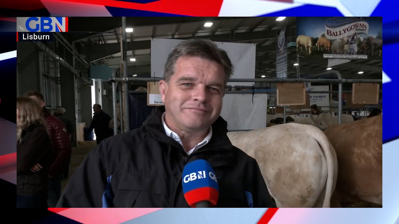 Dougie Beattie is live at the Balmoral Show: 'Northern Ireland's premier agri-food event'