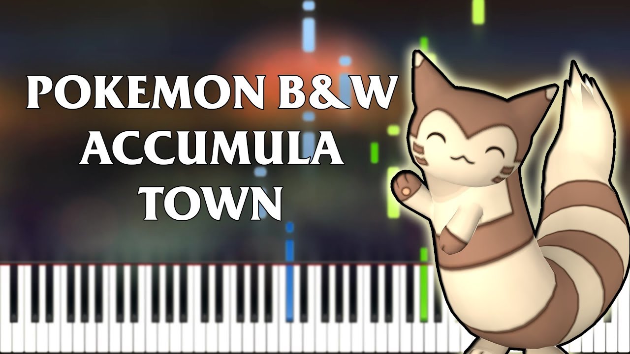 ACCUMULA TOWN - POKEMON BLACK/WHITE | Piano Tutorial