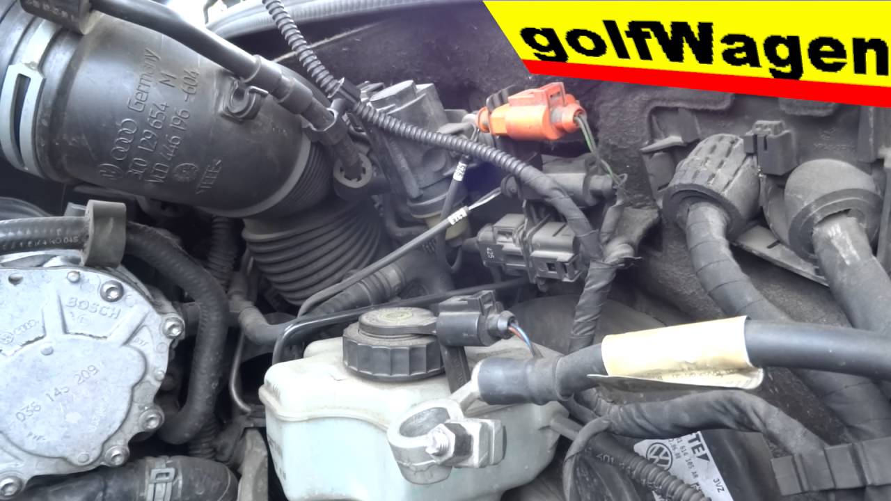 VW Golf 5, VW Golf 4, VW Jetta, VW Passat reverse light switch sensor replacement